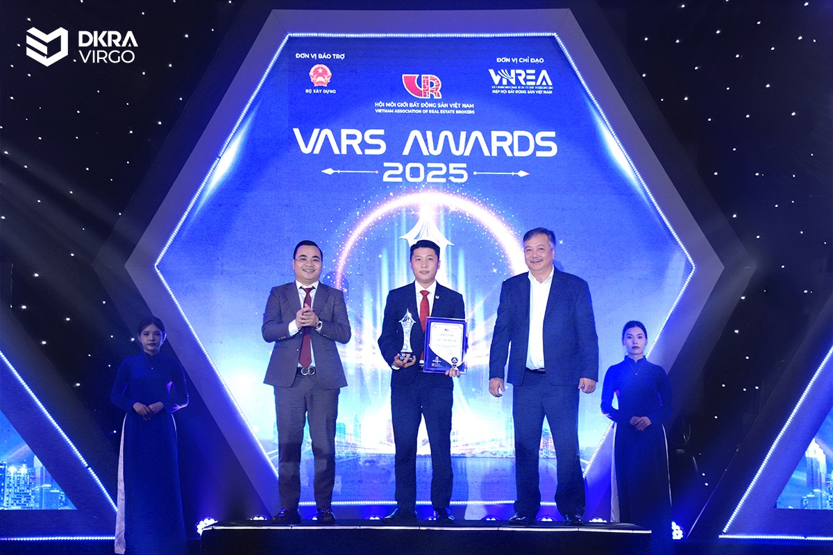 DKRA VIRGO – VINH DỰ ĐƯỢC VINH DANH “NHÀ PHÂN PHỐI BẤT ĐỘNG SẢN TRIỂN VỌNG VIỆT NAM 2025”