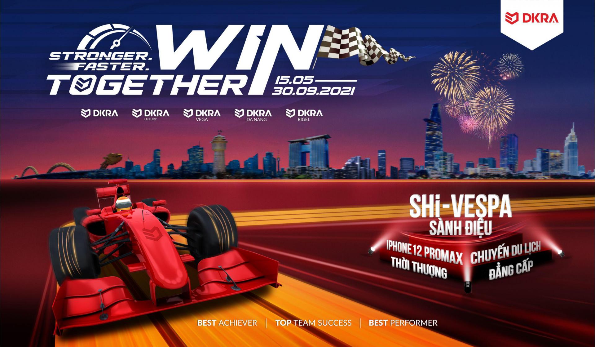 DKRA DANANG CHÁY HẾT MÌNH VỚI MÙA ĐUA STRONGER.FASTER.WINTOGETHER, TỔNG GIẢI THƯỞNG 5 TỶ ĐỒNG