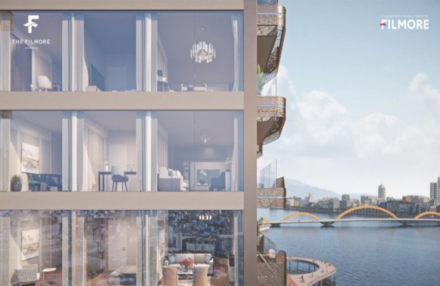 Thiết kế không gian sống giữa trời mây tại The Filmore Da Nang