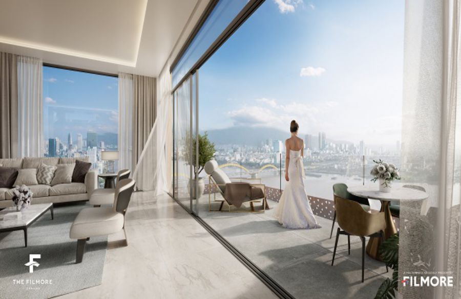 Vì sao The Filmore Da Nang có thể chọn thiết kế ban-công lồi?